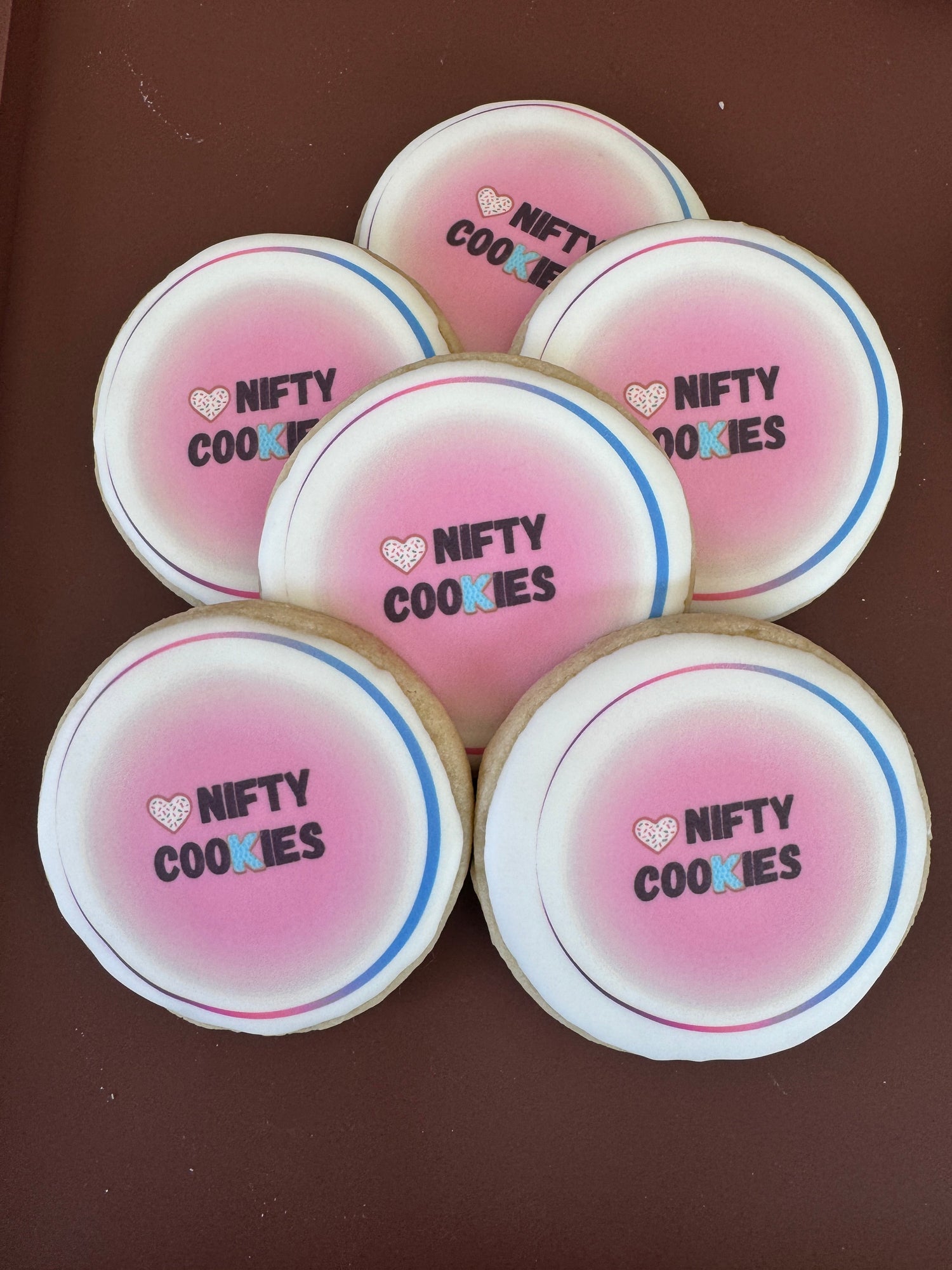 Custom Logo Cookies